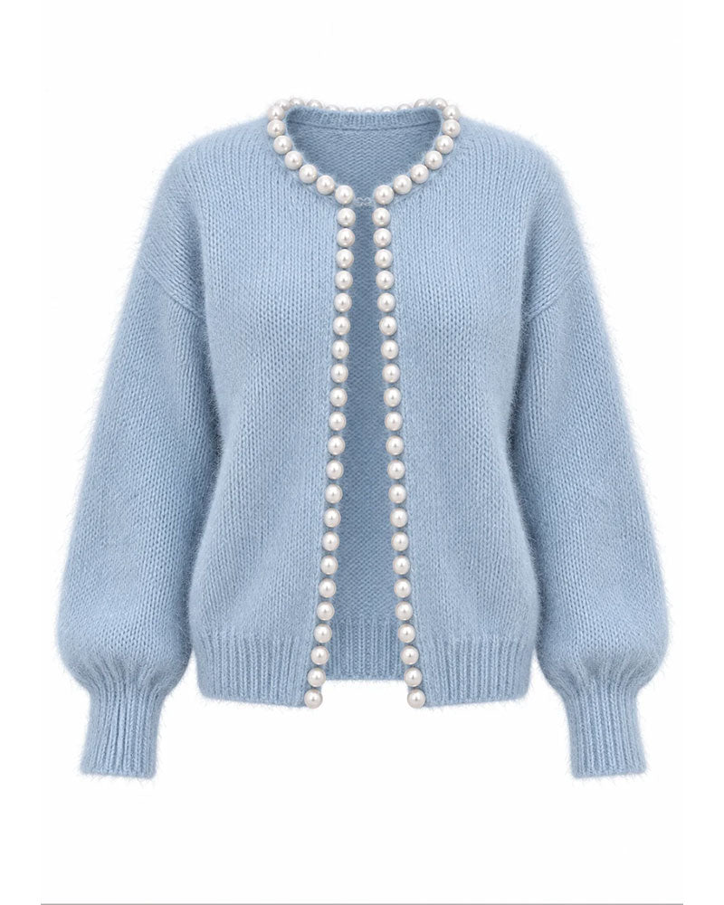 Cardigan Sanft Perle Pullover