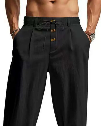 Hose Casual Unifarben Gerades Bein