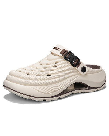 Sandalen Outdoor Dicke Sohle Rutschfest Geruchsresistent Langlebig Schnelltrocknend Weich Strand