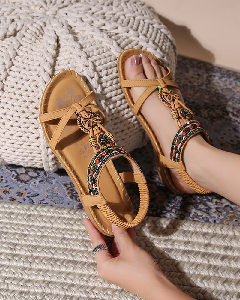 Sandalen Bohemian offene Zehen