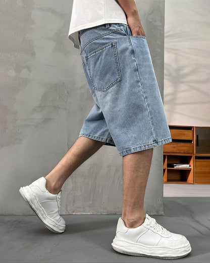 Shorts Herren Lässig Denim