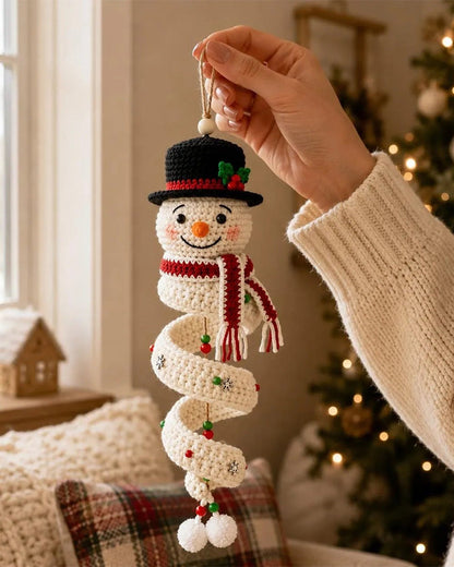 ☃️ DIY Set Schneemann In Spirale Häkeln