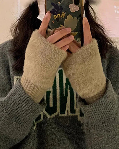 Handschuhe Unifarben Modisch Warm