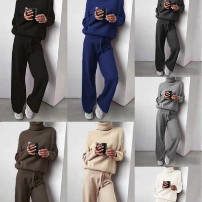 Knit Two Piece Sweater and Pants Set for Women - Ursula