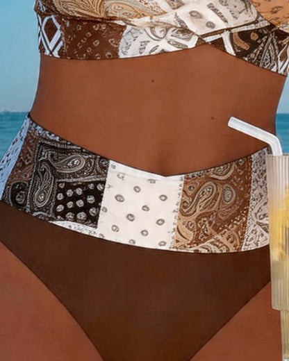 Bikini Paisley Patchwork