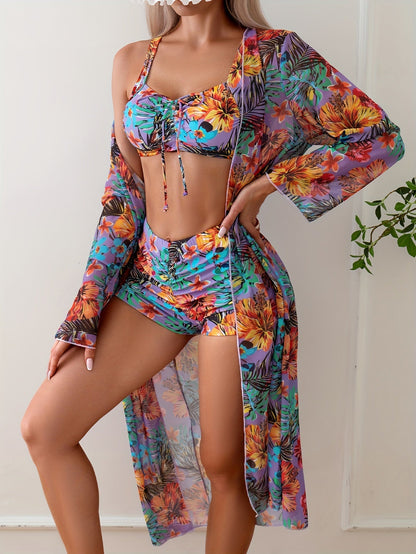 Colorful Swimsuit Set - Amelie