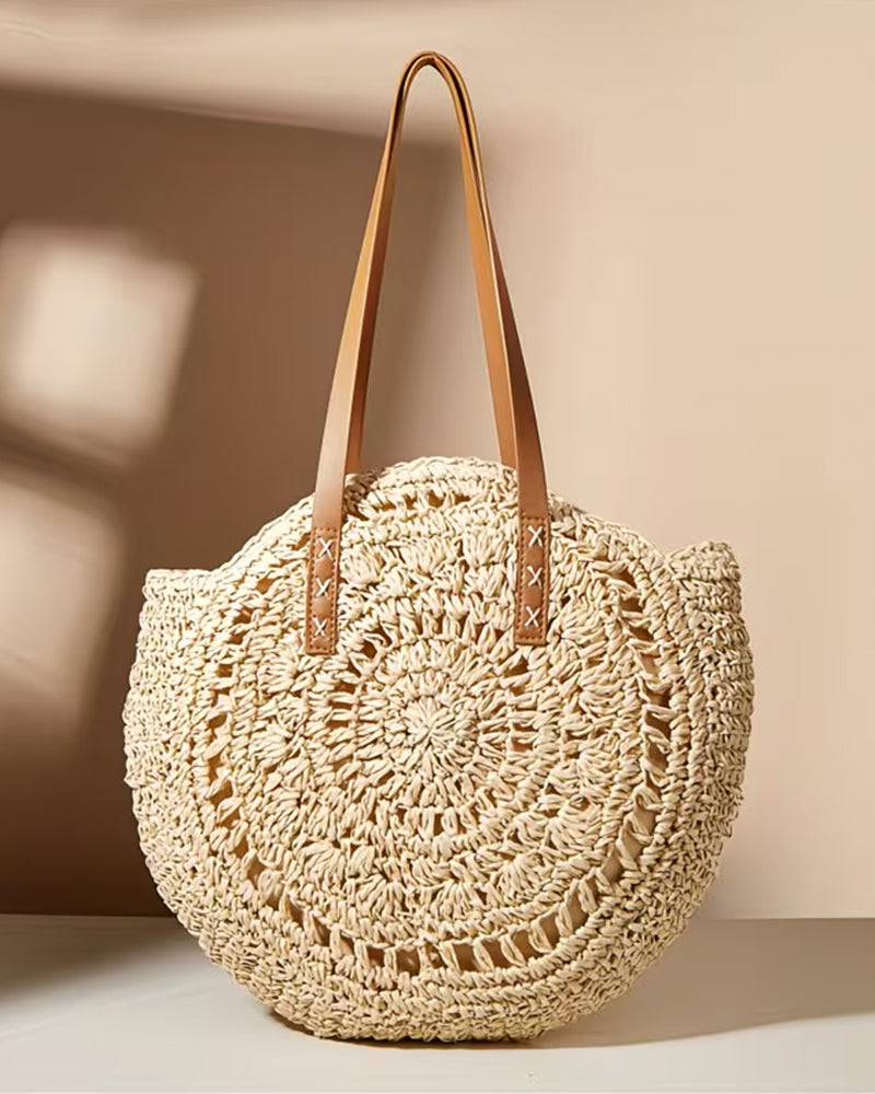Tasche Handgeflochten Stroh