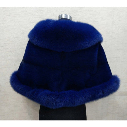 Faux Fur Winter Shawl for Women - Alina