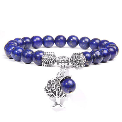 Das Baum des Lebens Ruhe Armband Lapislazuli