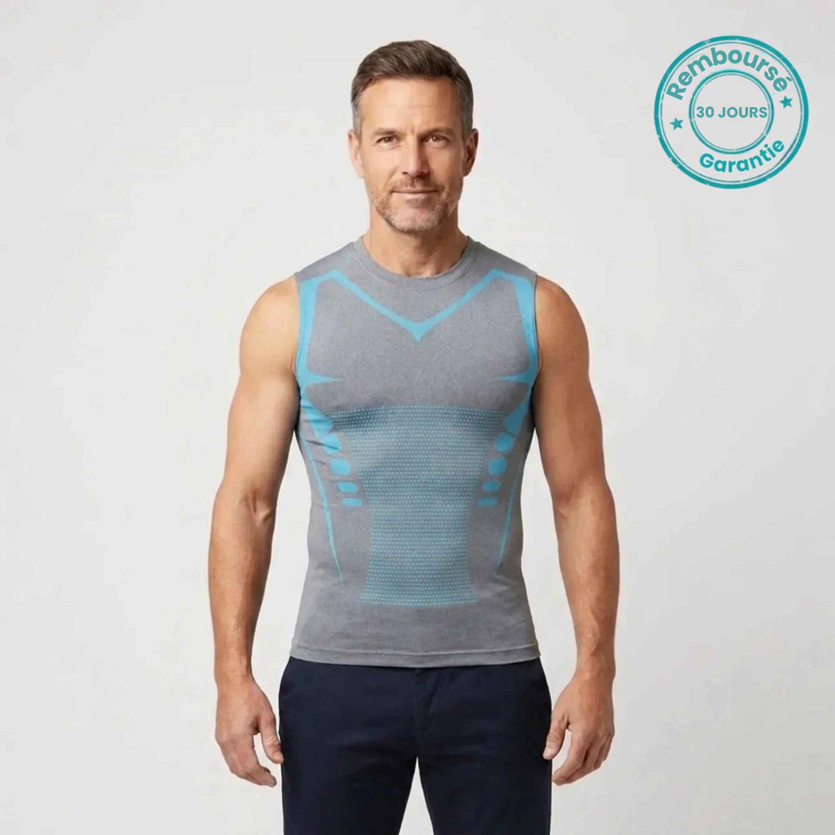 ⏰🔥NUR FÜR KURZE ZEIT: 50 % RABATT!🔥ÜBER 50.000 VERKAUFT! Ionic Shaping Weste – Kompression, Kühlung, ärmellos, körperbetonend 💪