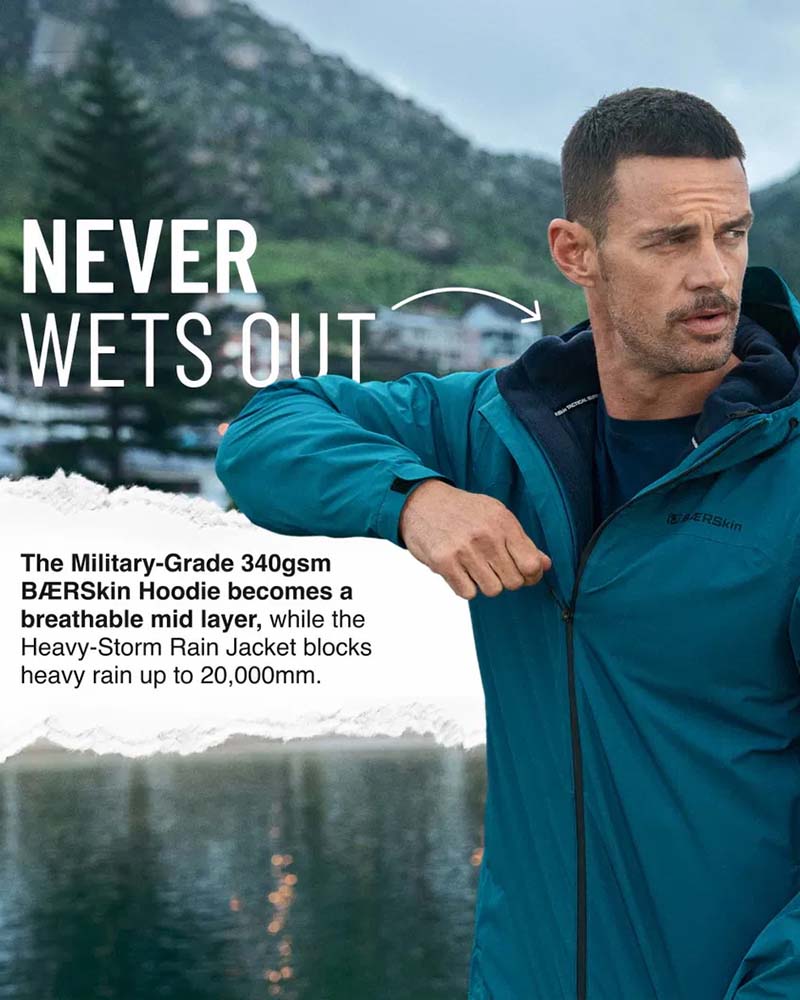 Genieße Wilden Komfort Bei Kälte, Regen, Wind Oder Schnee. Dies Ist Die Letzte Hoodie, Die Du Jemals Kaufen Wirst.
