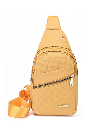 Tasche Damen Mode Bestickt Gesteppt Brust