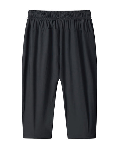 Shorts Herren Lässig Sport Einfarbig Fünf Punkte