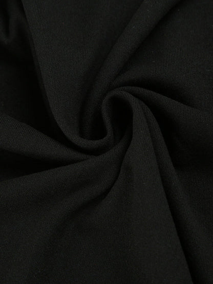 Schwarzes Y2k Metallic Blumen Haltertop