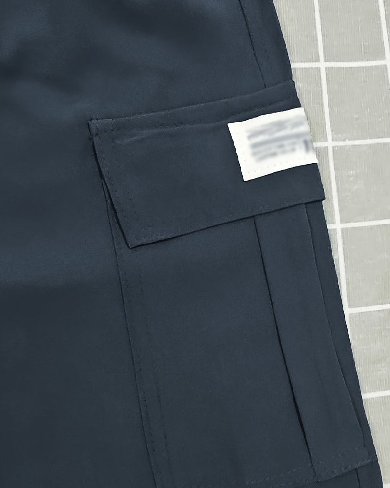 Shorts Cargo Kordelzug Fünf-Punkt