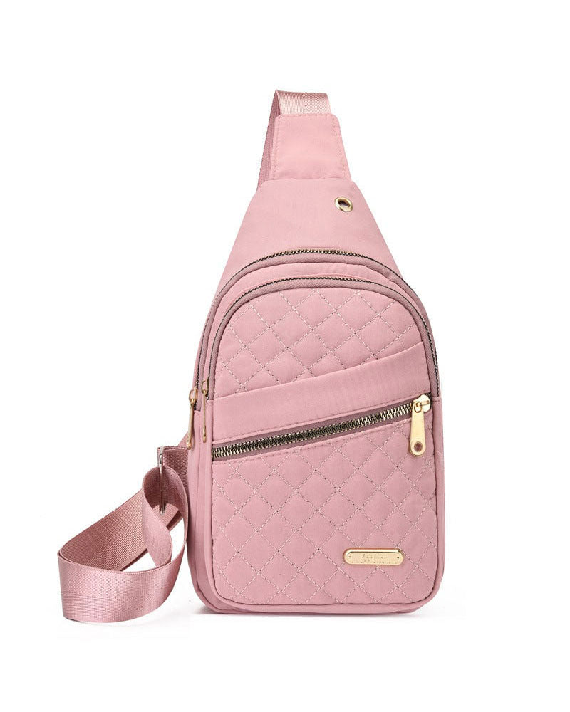 Tasche Damen Mode Bestickt Gesteppt Brust