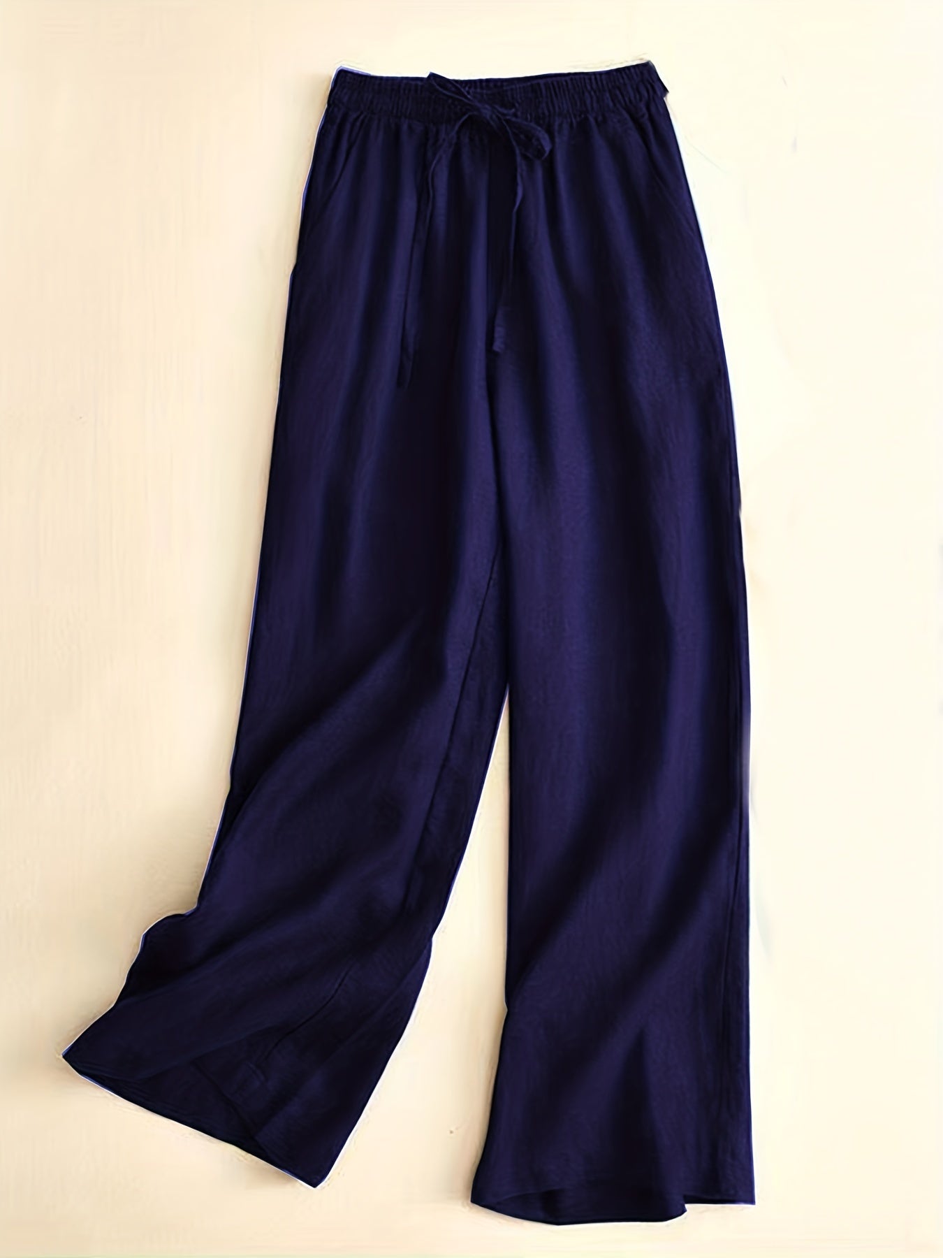 Pantalon en lin gris - Nina