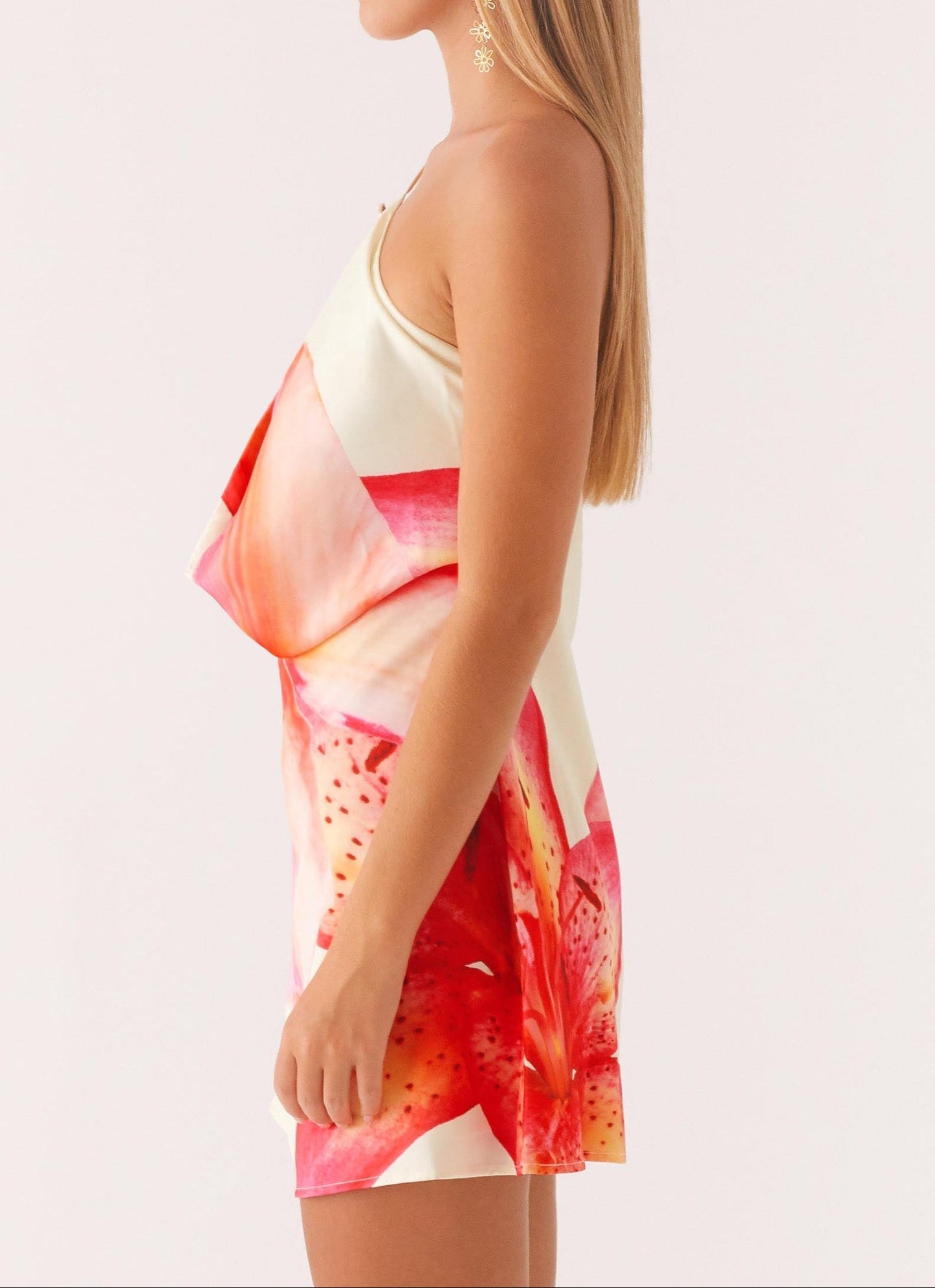 Assisi Mini Dress – Yellow Floral