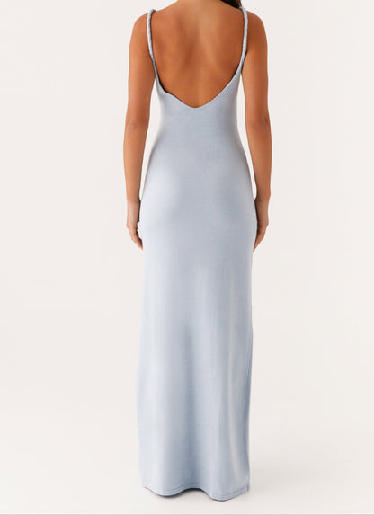 Pamina Maxi Dress – Blue
