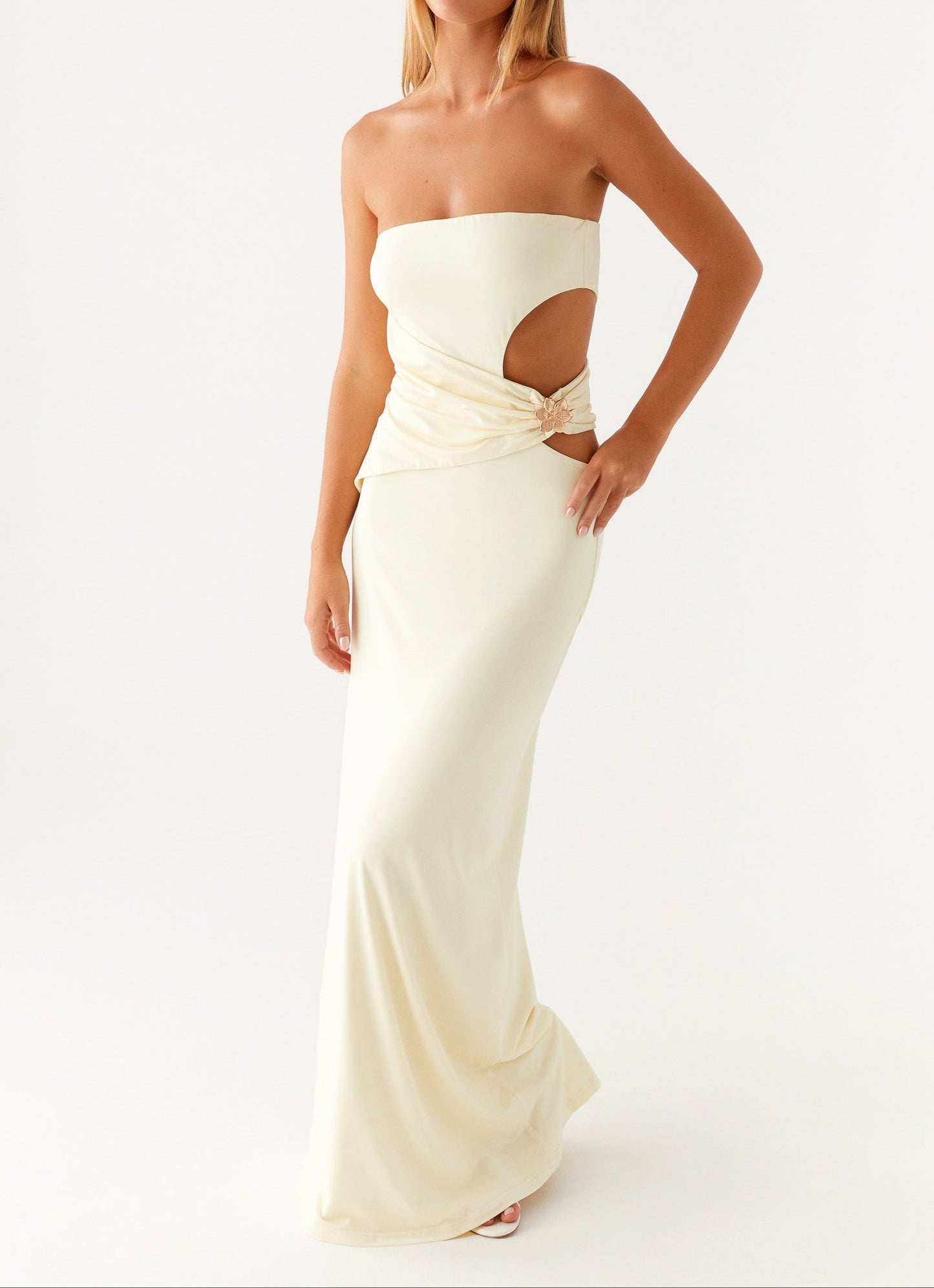 Mabilia Maxikleid – Gelb