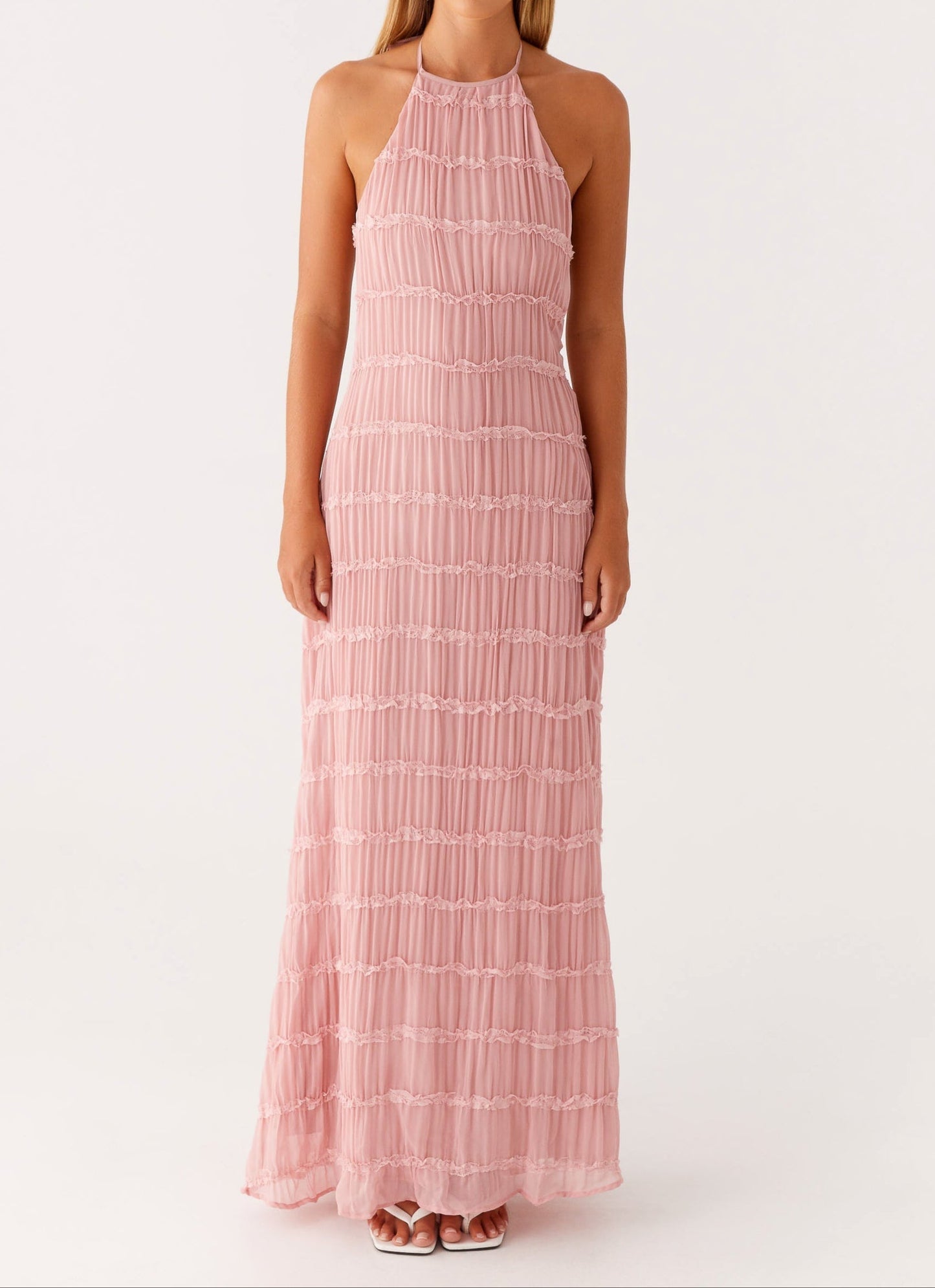 Sardinia Maxikleid – Rosa
