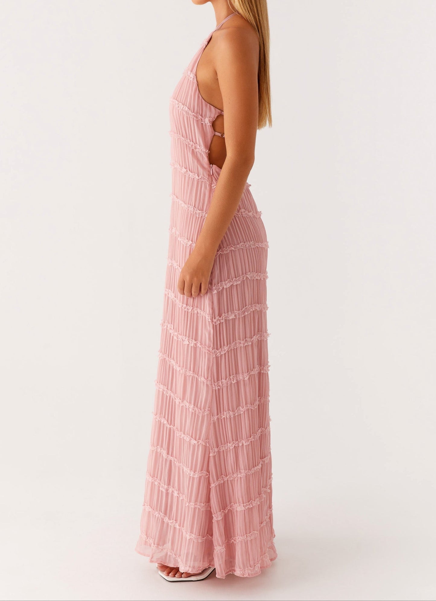 Sardinia Maxikleid – Rosa