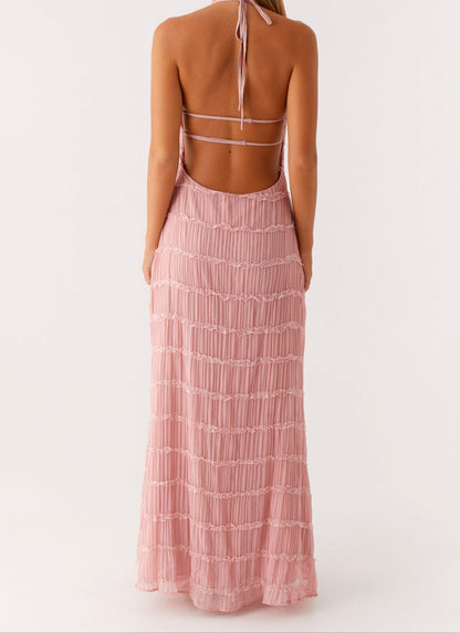 Sardinia Maxikleid – Rosa