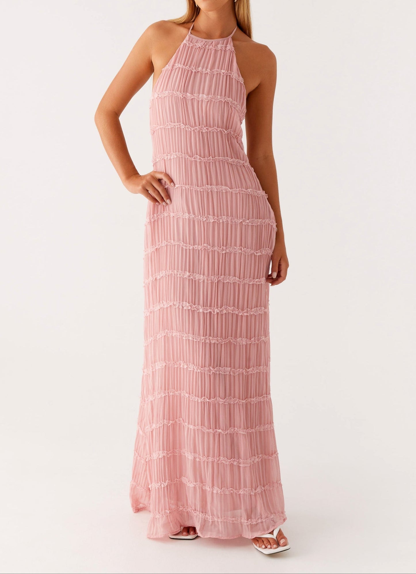 Sardinia Maxikleid – Rosa