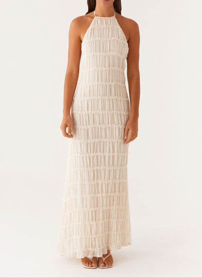 Abril Maxi Dress – Ivory