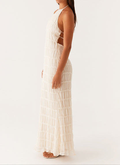 Abril Maxi Dress – Ivory
