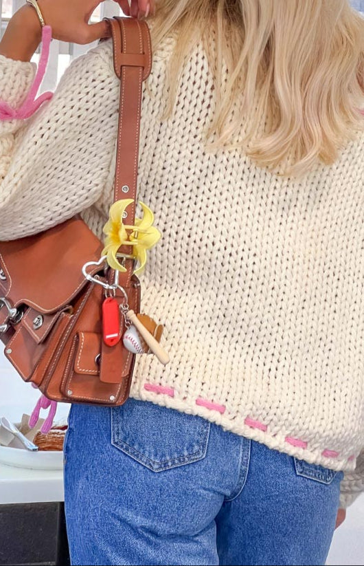 Ravenna Cremefarbener Pullover