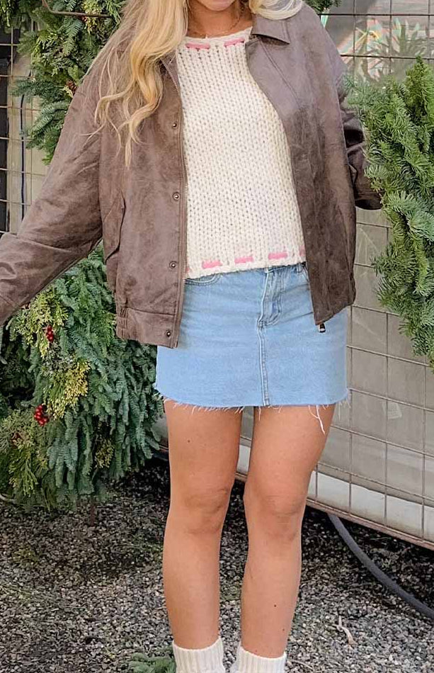 Ravenna Cremefarbener Pullover