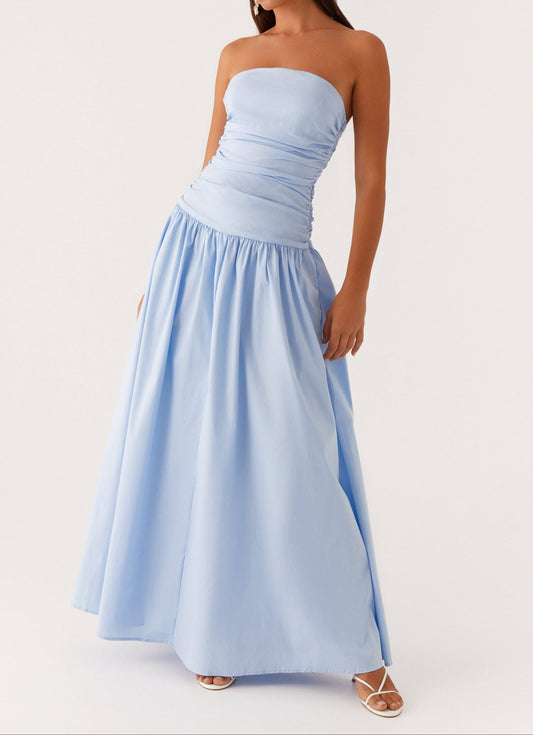 Rosetta Maxikleid – Blau