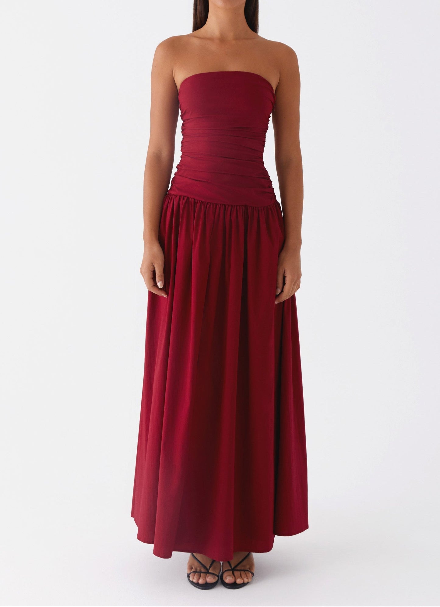Amaranta Maxi Kleid - Merlot