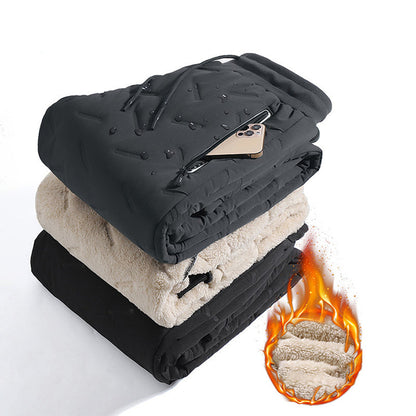 Fleece verdickte lässige warme Jogginghose