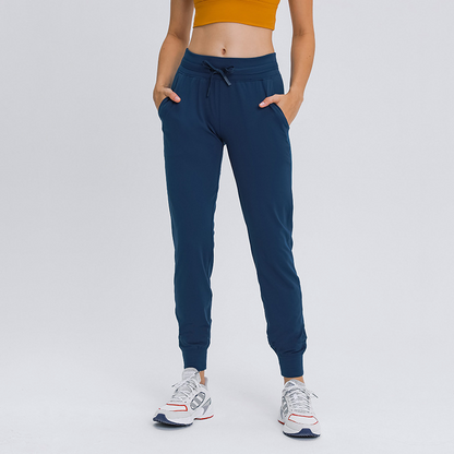 Mia - Navy Blue Joggers