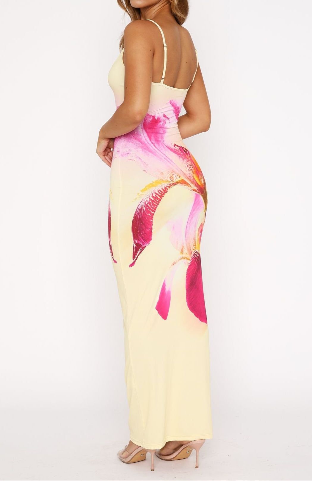 Jazmín Maxikleid – Zitronengelb