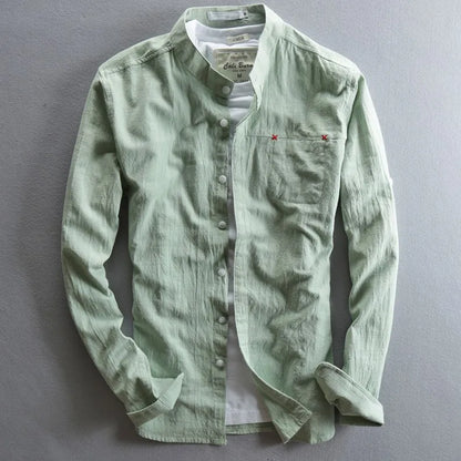 Classic shirt with fine structure