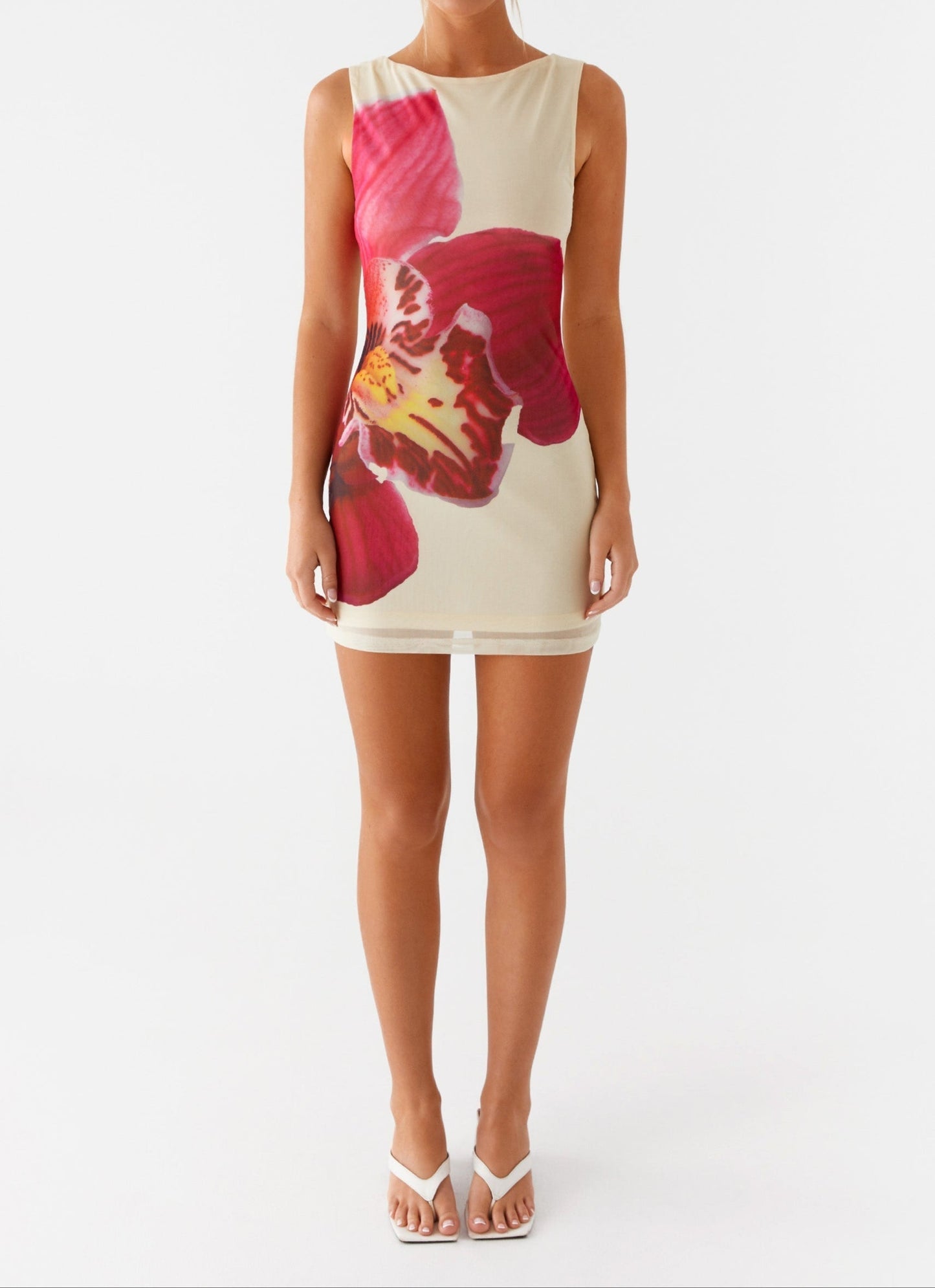 Verona Mini Kleid - Gelb