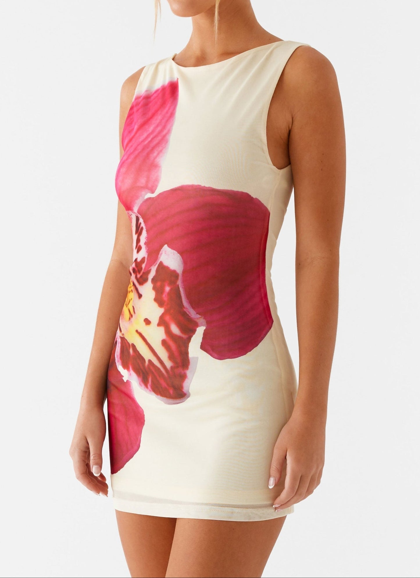 Verona Mini Kleid - Gelb