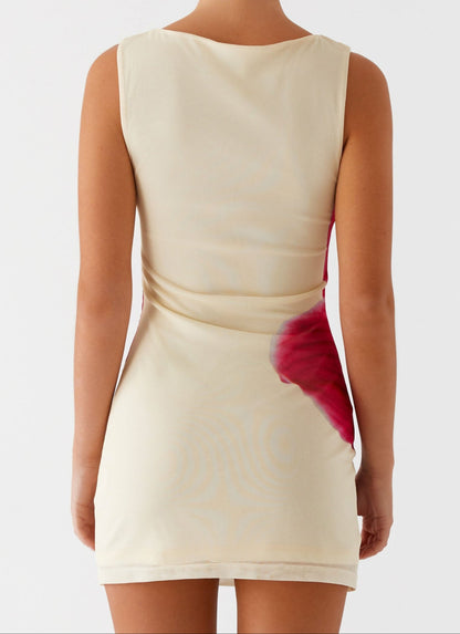 Verona Mini Kleid - Gelb