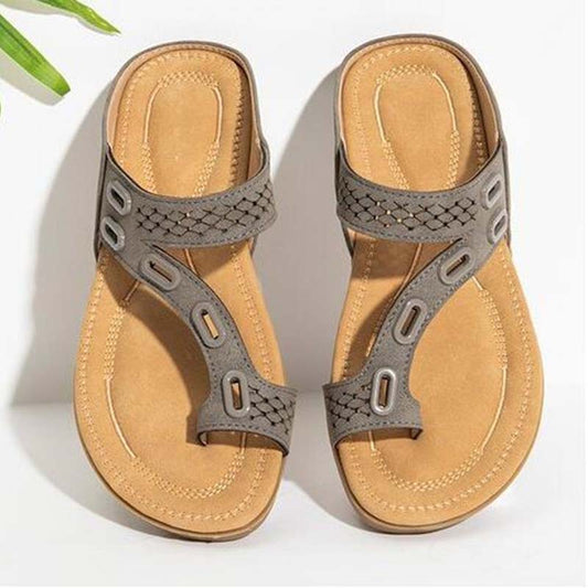 Luna - Sea green comfort sandals