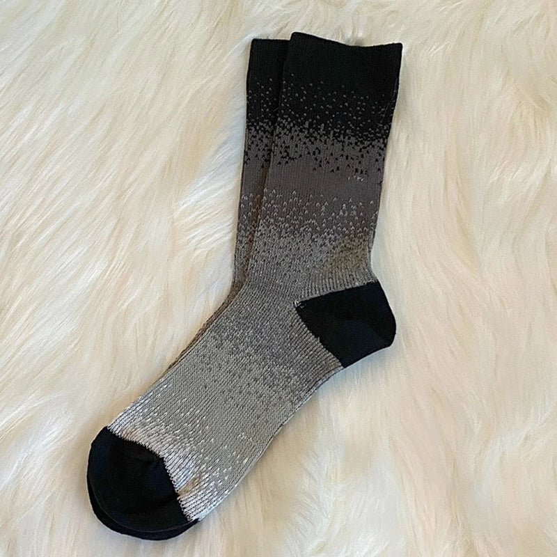 Lässige Socken Mit Farbverlauf Schwarz