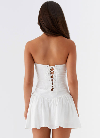Natala Minikleid – Weiß