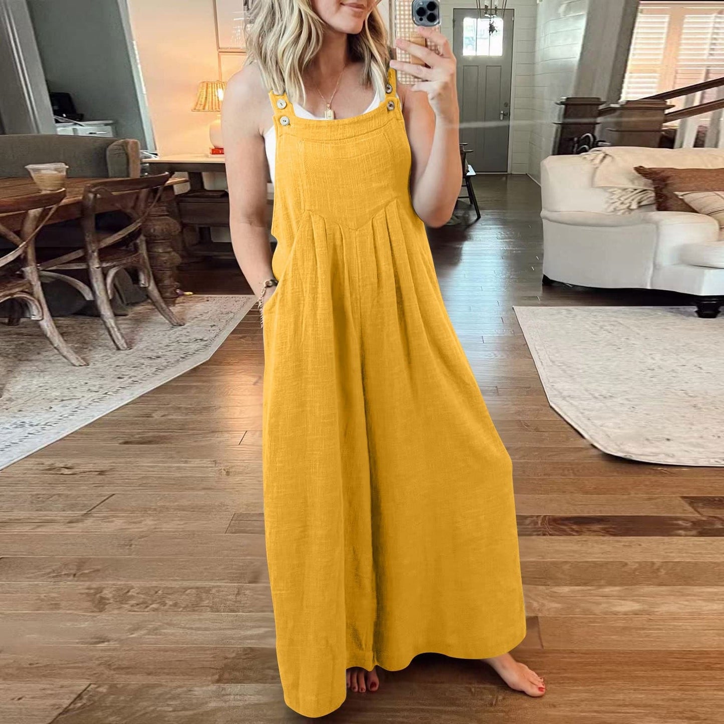 Yellow Jumpsuit - Ella