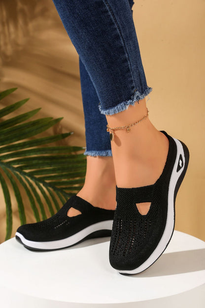 Casual comfort Breathable Knit Slip-on Shoes