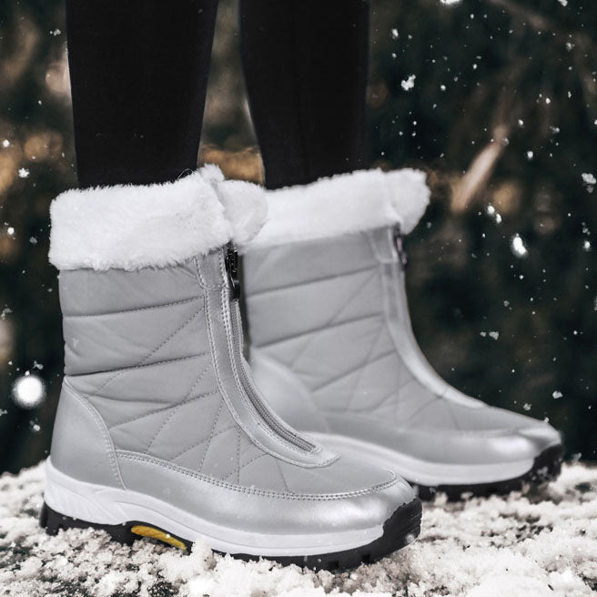 Wasserdichte Schneestiefel aus Stofffleece