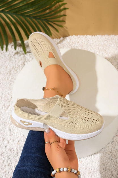 Casual comfort Breathable Knit Slip-on Shoes