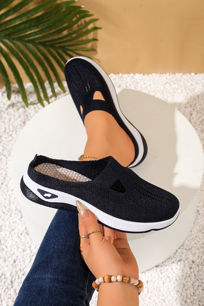 Casual comfort Breathable Knit Slip-on Shoes
