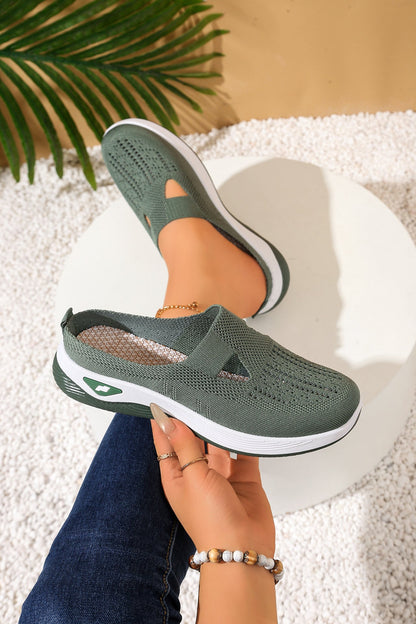 Casual comfort Breathable Knit Slip-on Shoes